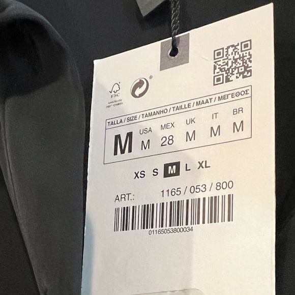 Zara Satin Dress - Picture 7 of 11